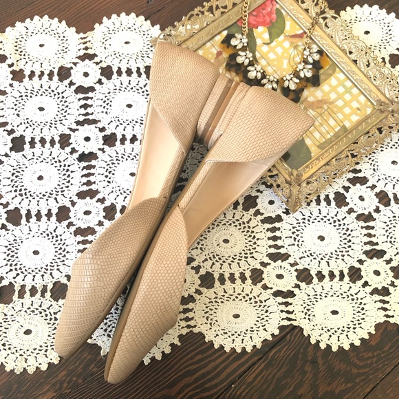 Nine West | Snakeskin D’Orsay Flats 8 - Picture 6 of 8